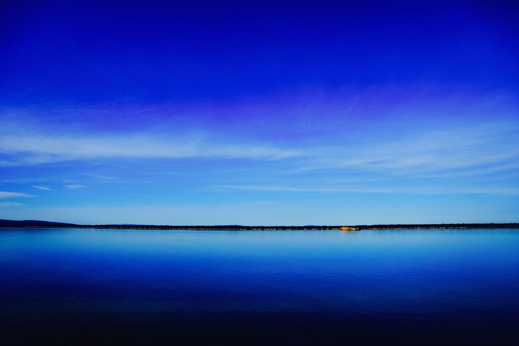 Endless blue